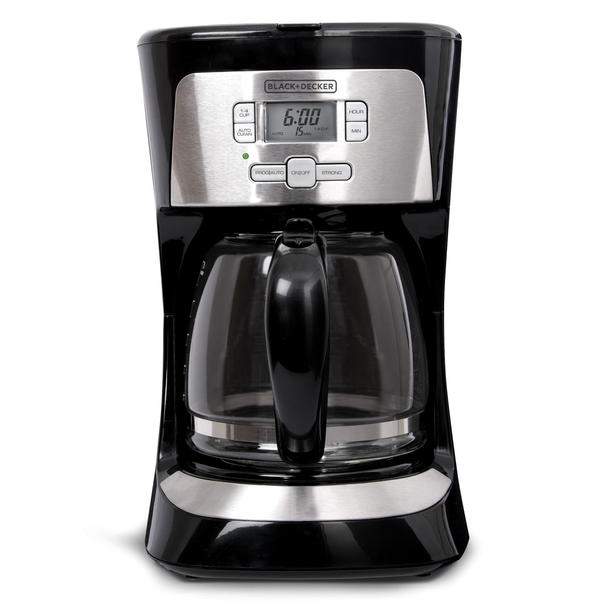 BLACK+DECKER 12-Cup* Programmable Coffeemaker. Black. CM2020B