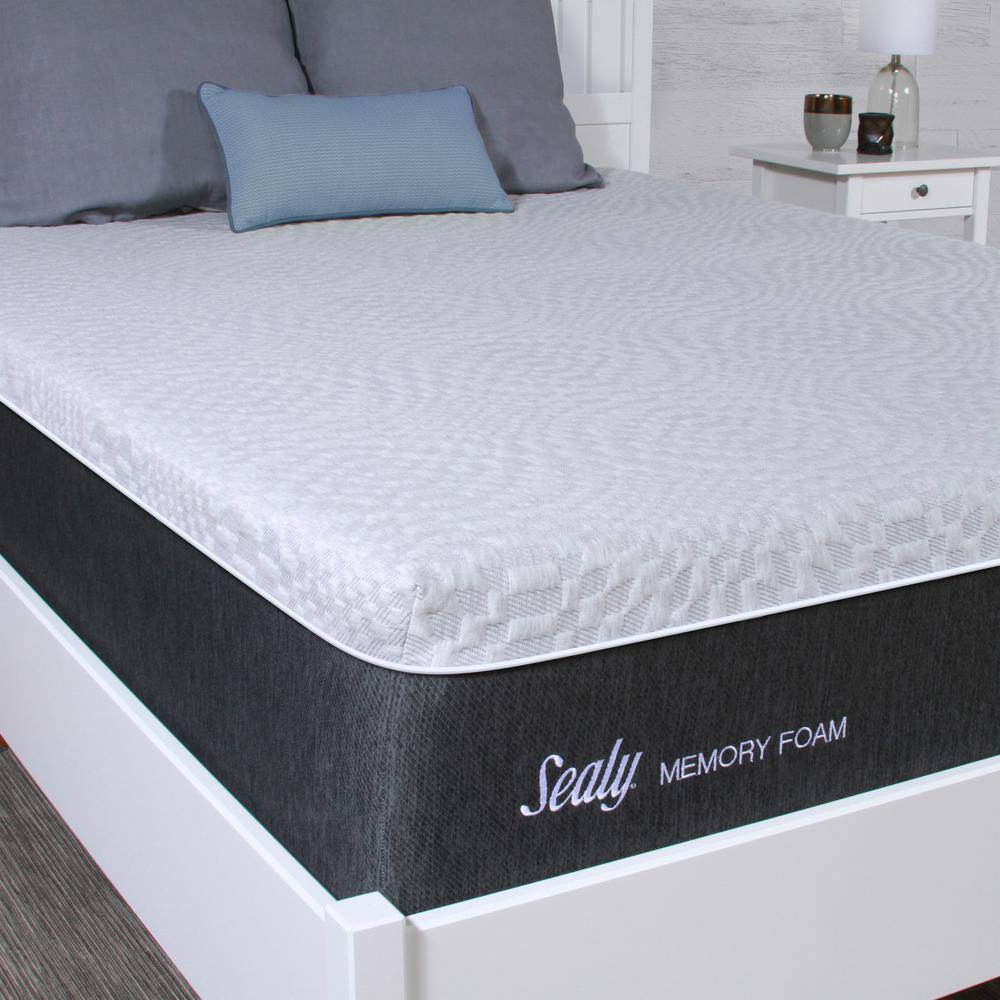 Sealy  12in. Medium Memory Foam Tight Top Queen Mattress