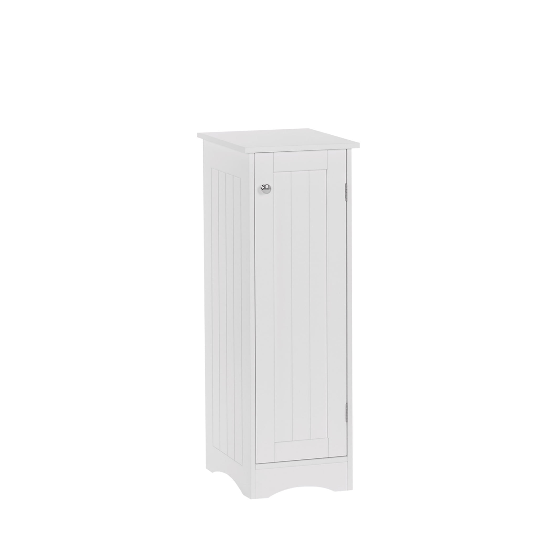 Ashland Slim Single Door Cabinet. White