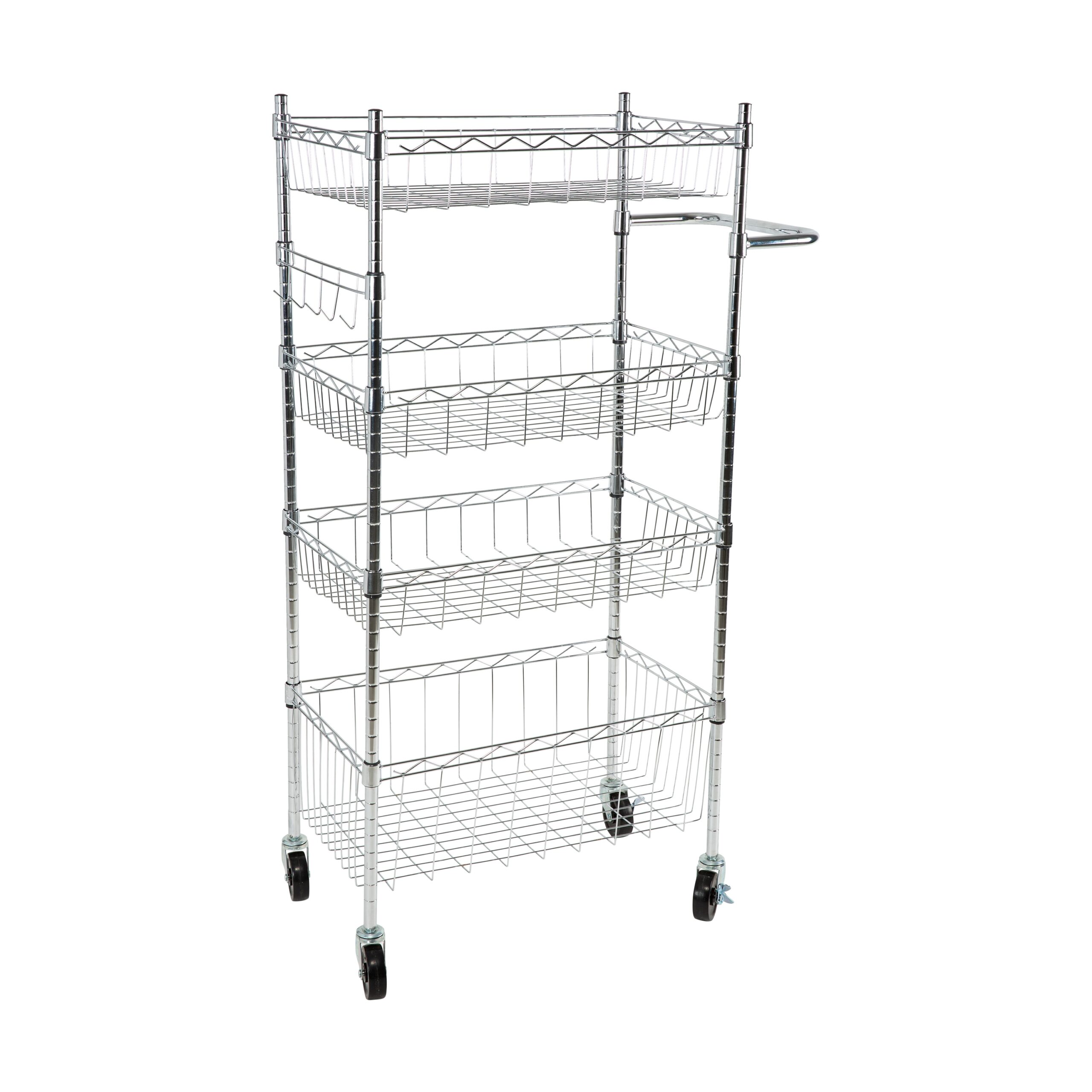Organize It All 47.24-in-Drawer Shelf Utility Cart
