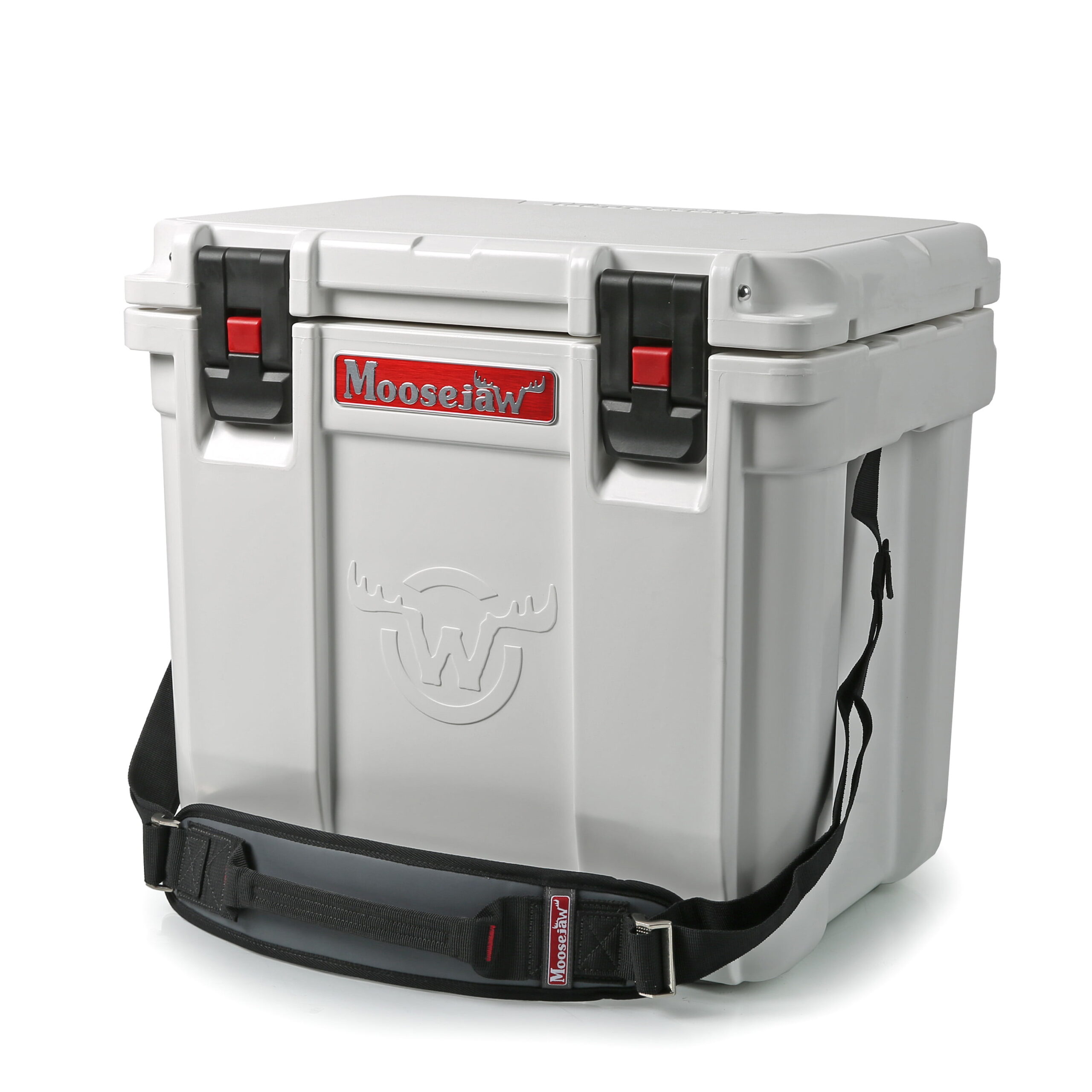 Moosejaw 25 Quart Ice Fort Hard Cooler with Microban. Snow