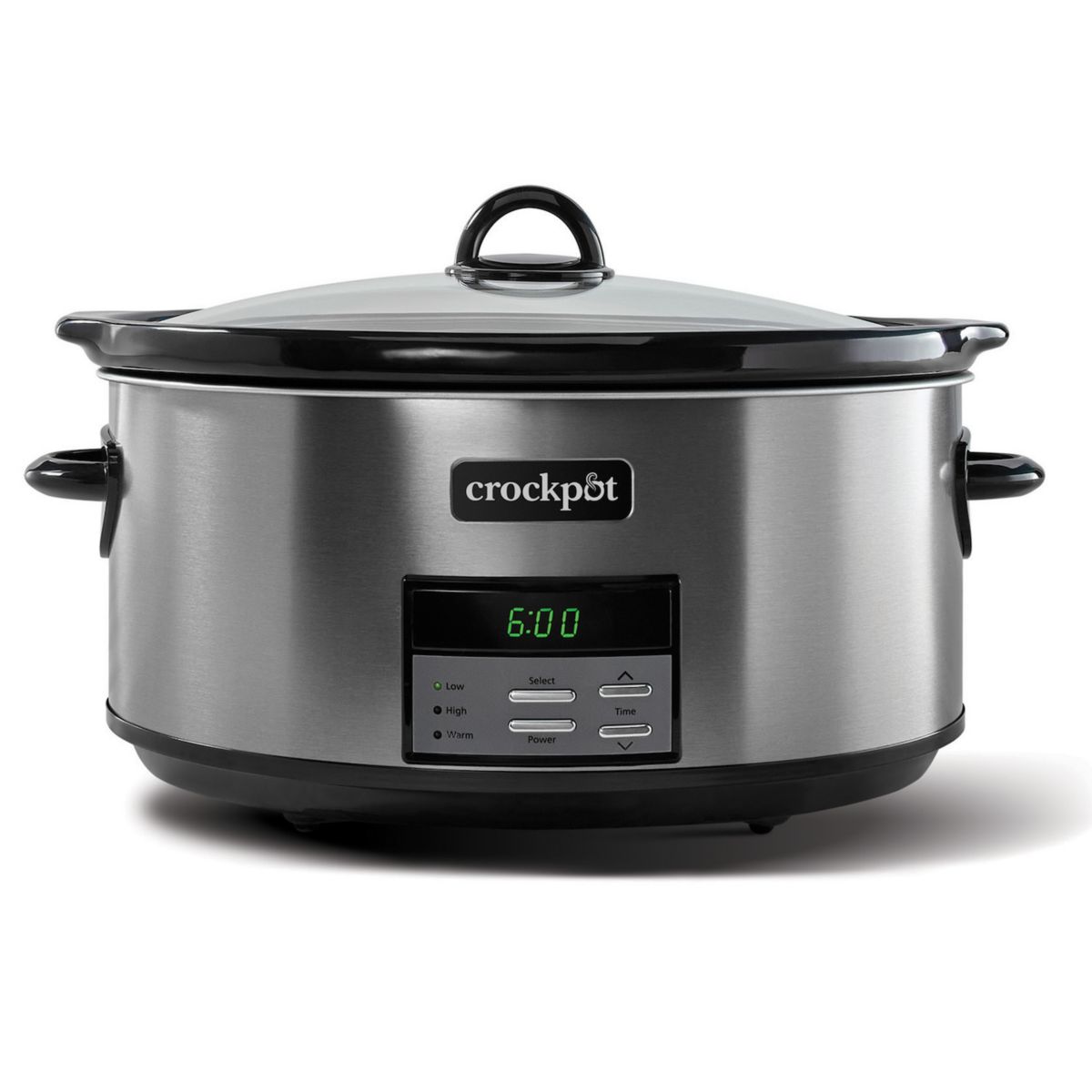 Crockpot™ 8-qt. Black Stainless Digital Slow Cooker