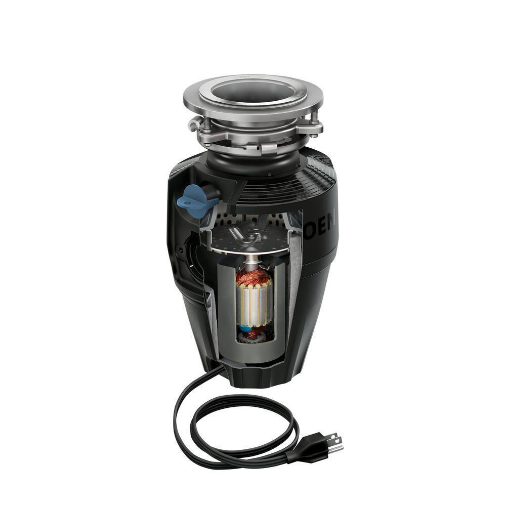 MOEN  Host Series 3/4 HP Continuous Feed Space Saving Garbage Disposal with Sound Reduction and Universal Mount