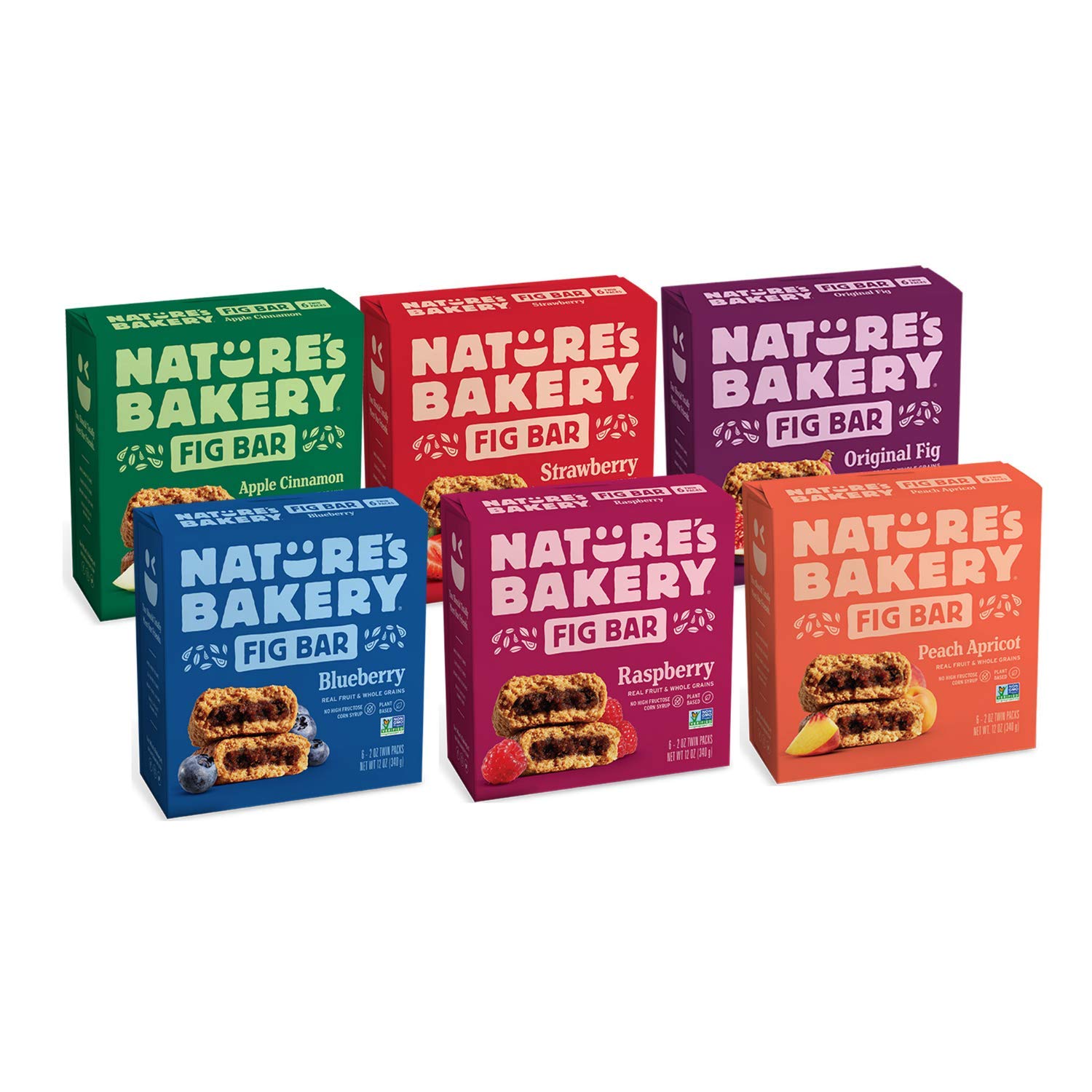 Nature-s Bakery Whole Wheat Fig Bars. Variety Pack (36 twin packs)