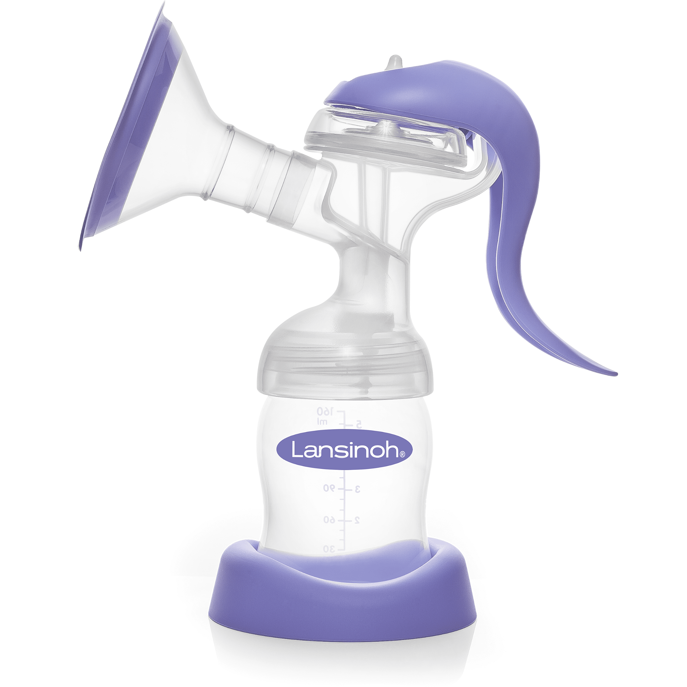 Lansinoh Silicone Manual Breast Pump for Breastfeeding Moms