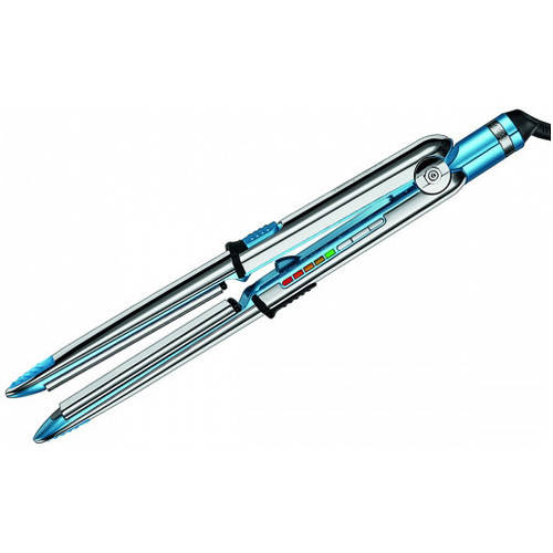 BaBylissPRO Nano Titanium Prima 3000 1.25″ Ceramic Flat Iron Hair Straightener. Ionic. Blue