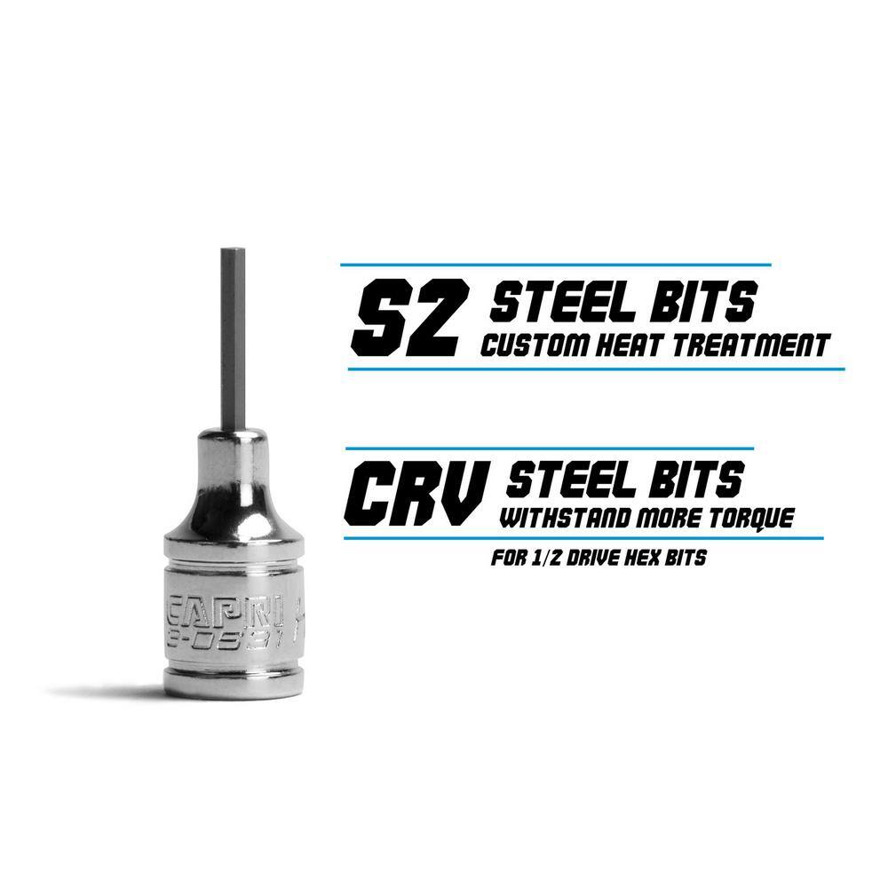 Capri Tools 30500-88MS Master Bit Socket Set (88-Piece)