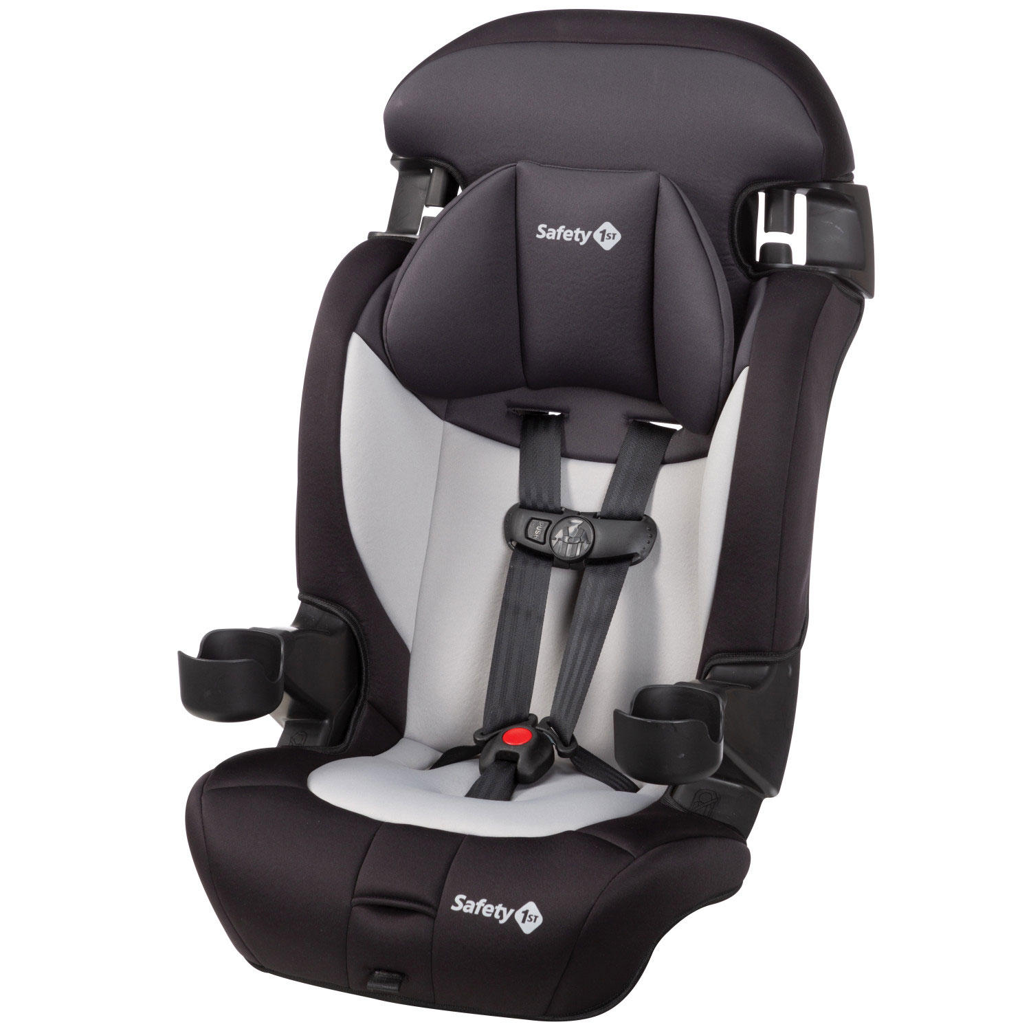 Safety 1st Grand 2-in-1 Booster Car Seat. Forward-Facing with Harness. 30-65 pounds and Belt-Positioning Booster. 40-120 pounds. Black Sparrow