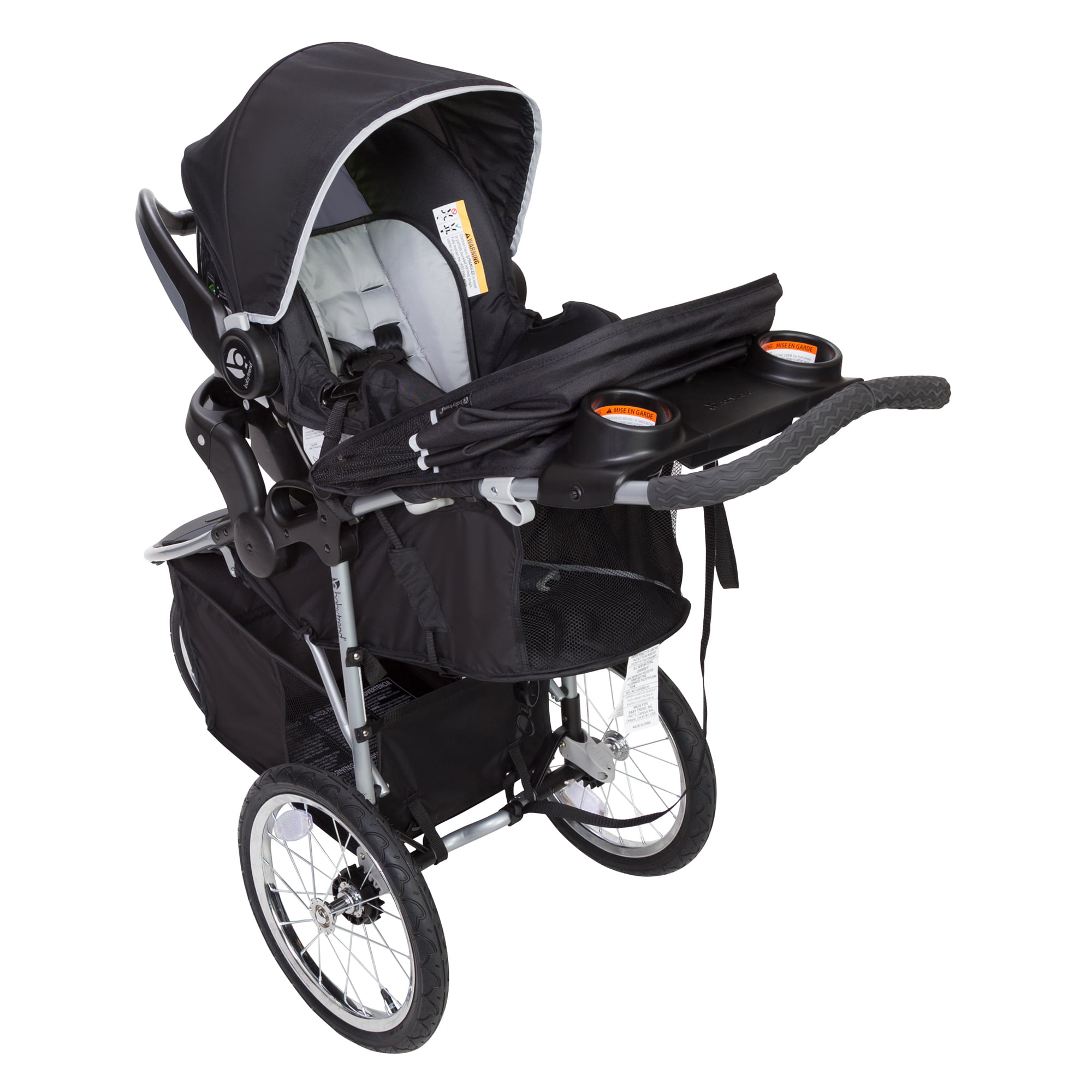 Baby Trend Pathway Travel System Stroller. Optic Gray