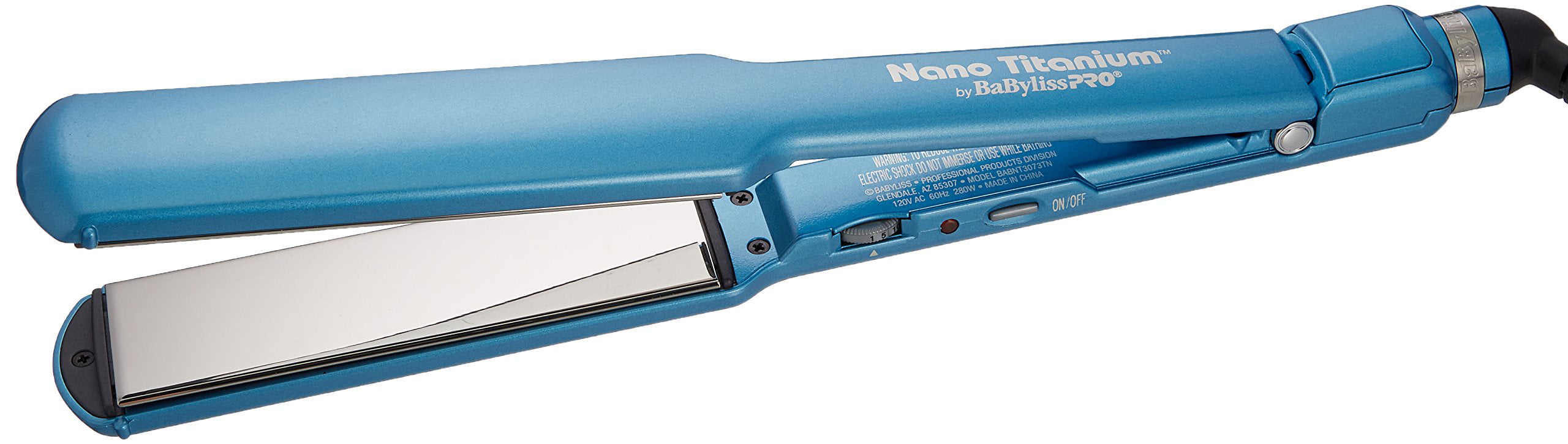 BaBylissPRO Nano Titanium Ultra-Thin Straightening Iron 1 1/2 Inch