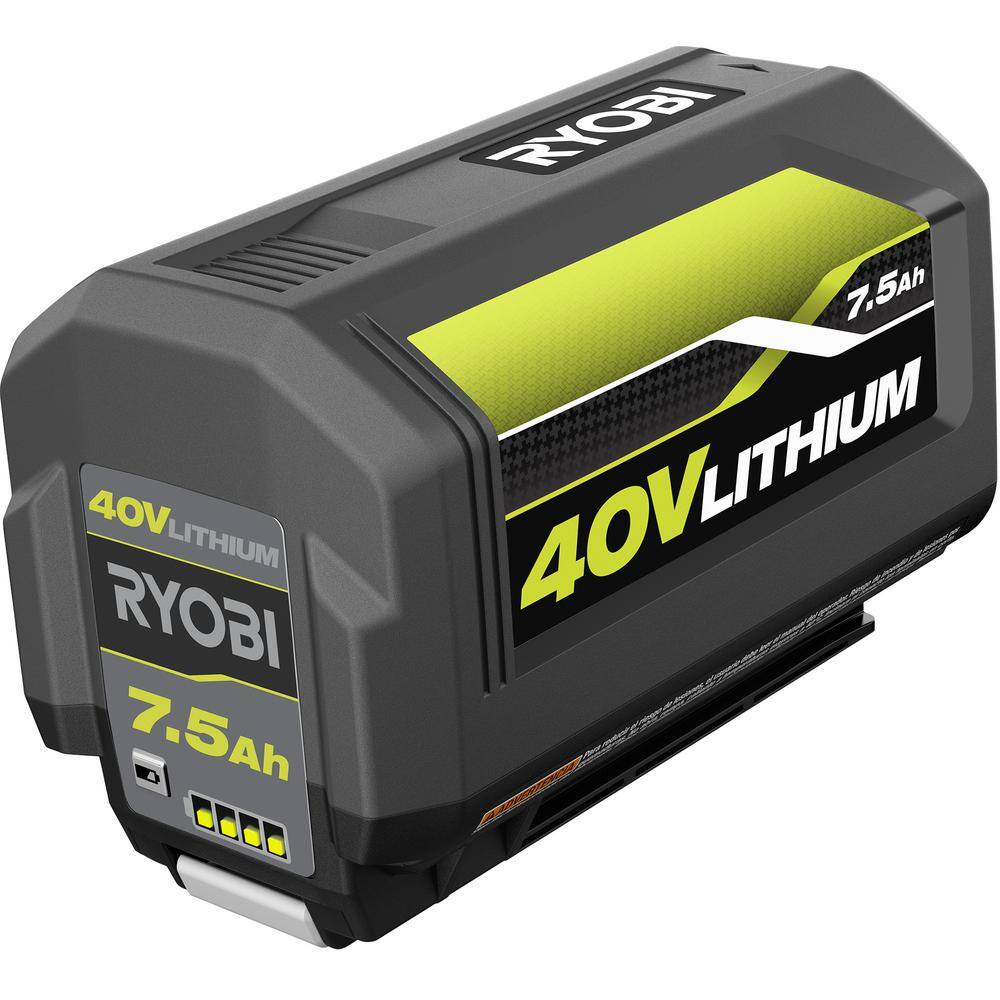 RYOBI OP4075A 40V Lithium-Ion 7.5 Ah High Capacity Battery