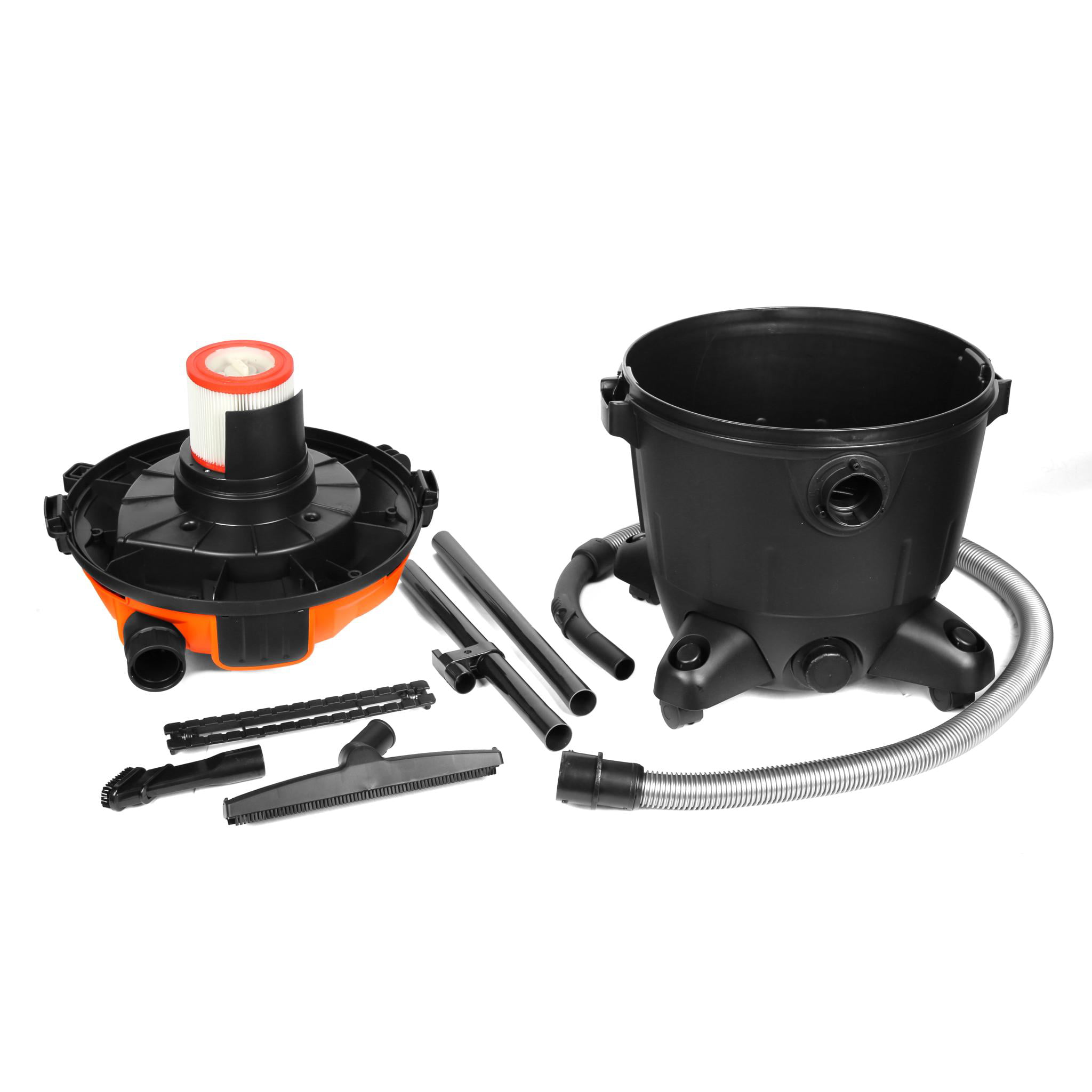 WEN 10-Amp 9.25-Gallon 6.5 Peak HP Wet/Dry Shop Vacuum and Blower with 0.3-Micron HEPA Filter. Hose. and Accessories