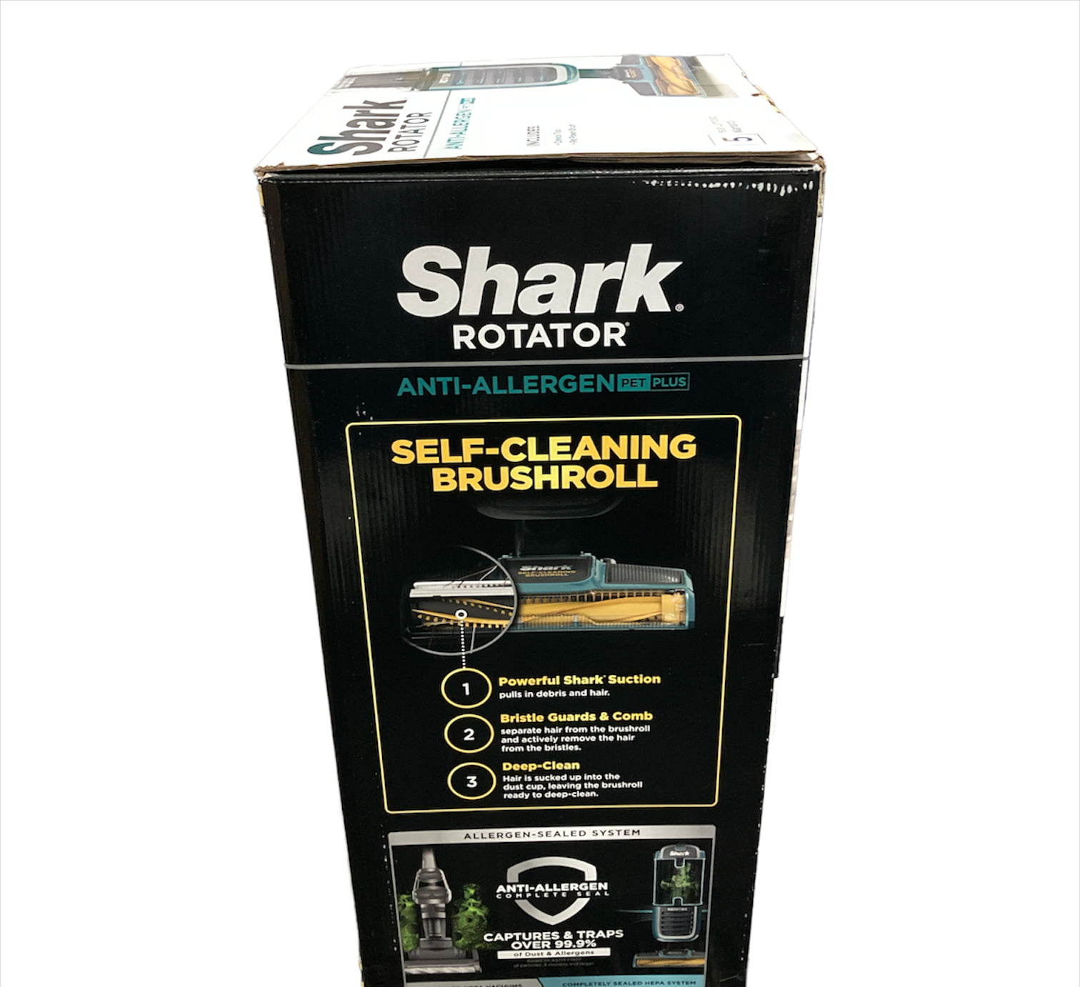 Shark Rotator Anti-Allergen Pet Plus with Self-Cleaning Brushroll Vacuum. ZU55