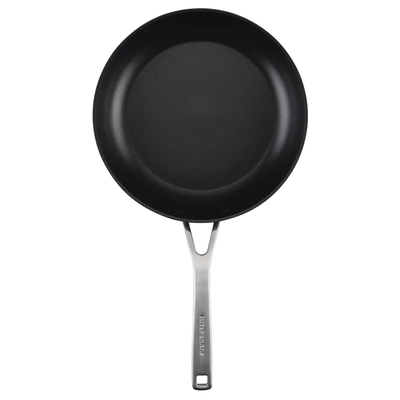 KitchenAid 80122 Hard Anodized Induction Nonstick Fry Pan/Skillet with Lid. 10 Inch. Matte Black