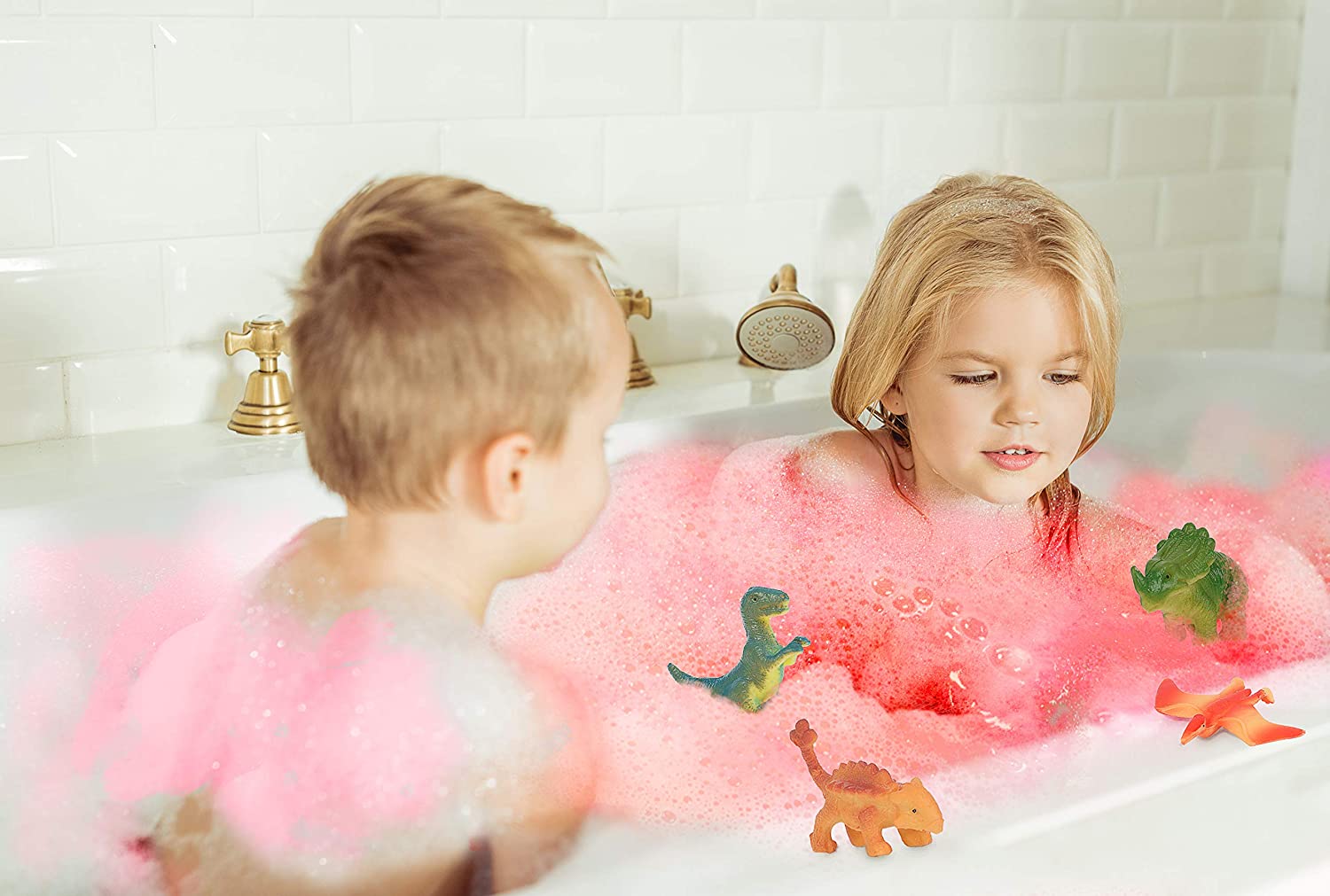 Bath Bombs for Kids - Kids Bath Bomb with Surprise Inside - Dinosaur Toys Gift
