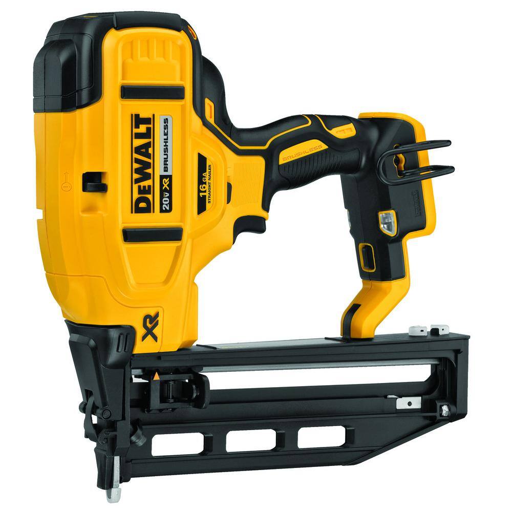 DEWALT DCN662B 20V MAX XR 16-Gauge Lithium-Ion Cordless Finish Nailer (Tool Only)