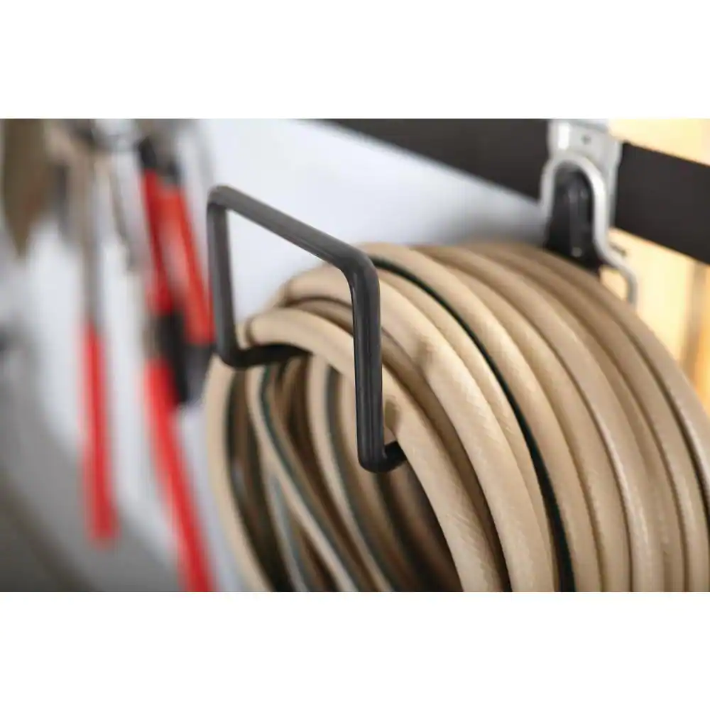 Rubbermaid 2058417 Fast Track Garage Rail Accessory Bundle (11-Piece)