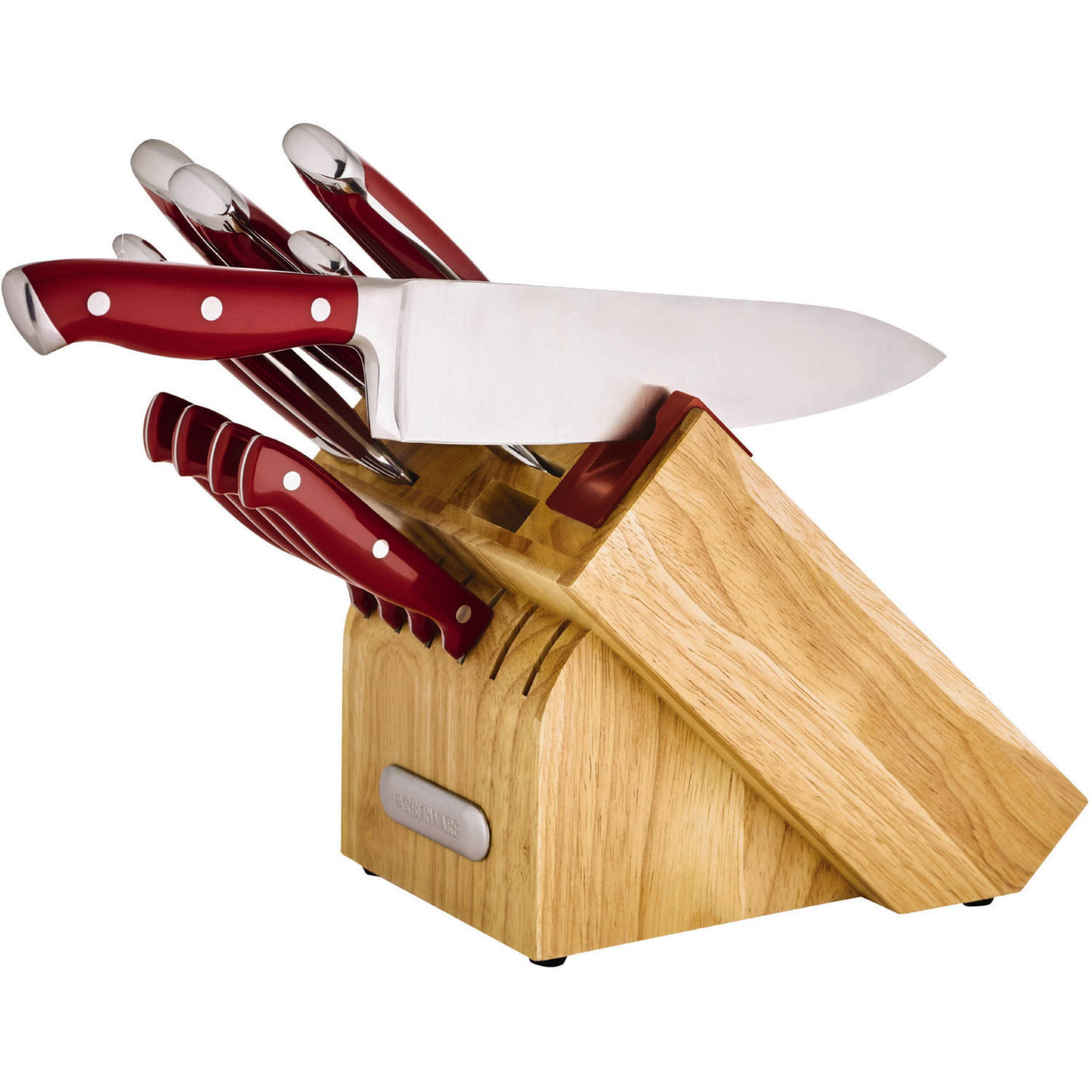 Farberware Edgekeeper Professional 15-piece Forged Triple Riveted Knife Block Set with Built-in Edgekeeper®