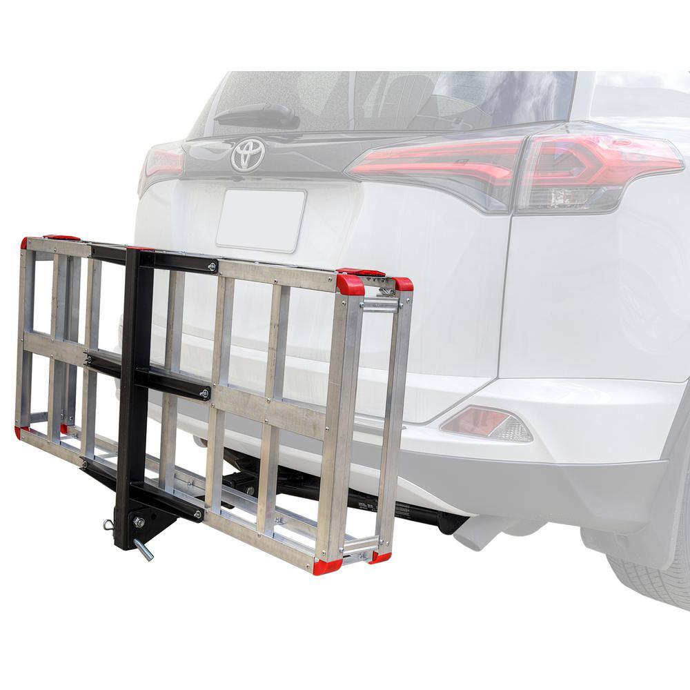 DK2 HCC502A 500 lb. Capacity 50 in. x 24 in. Aluminum Hitch Cargo Carrier for 2 in. Receiver