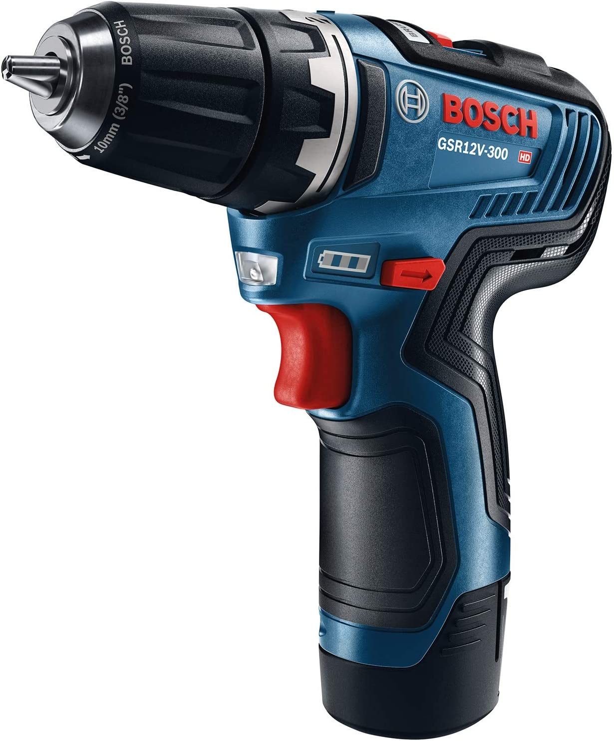 BOSCH GXL12V-220B22 12V Max 2-Tool Brushless Combo Kit with 3/8 In. Drill/Driver. 1/4 In. Hex Impact Driver and (2) 2.0 Ah Batteries. Brushless 12V Kit