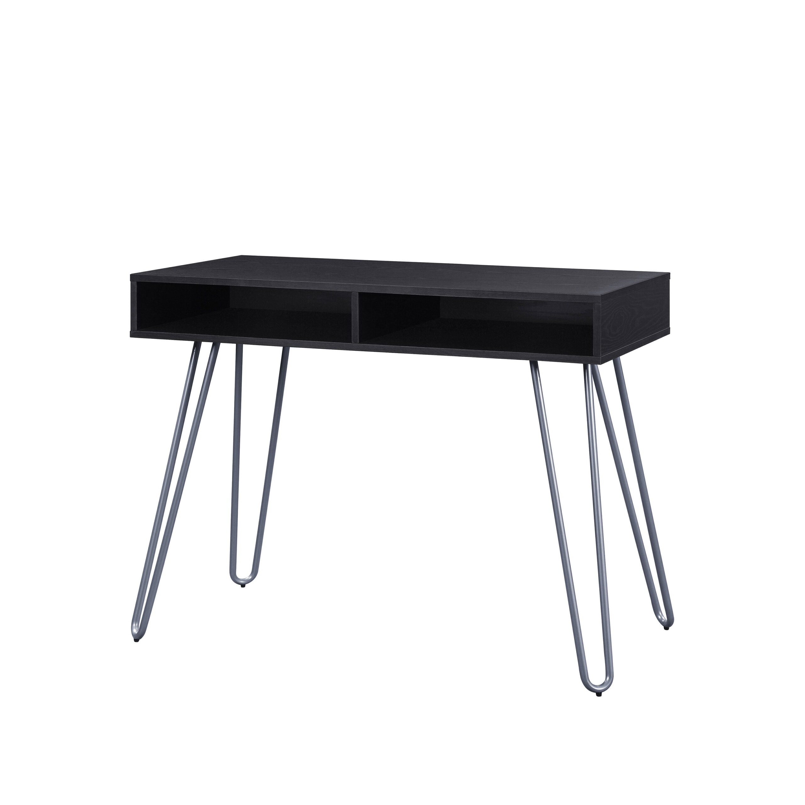 Mainstays Hairpin Writing Desk. Black