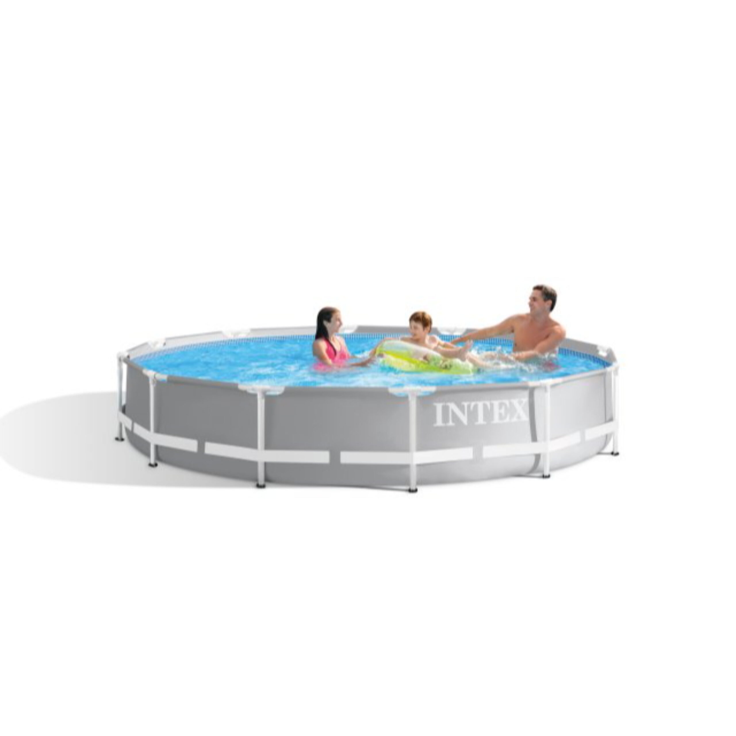 Intex 12′ x 30″ Prism Frame Premium Round Swimming Pool Set