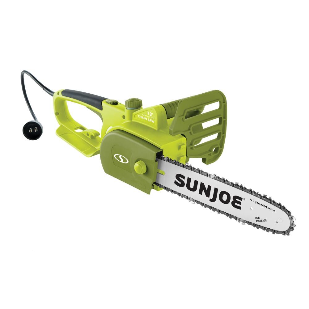 Sun Joe 12-in Corded Electric Chainsaw