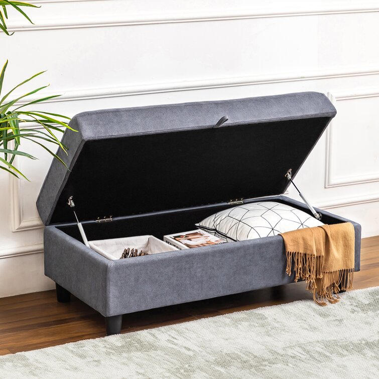 Campbelltown Upholstered Storage Ottoman