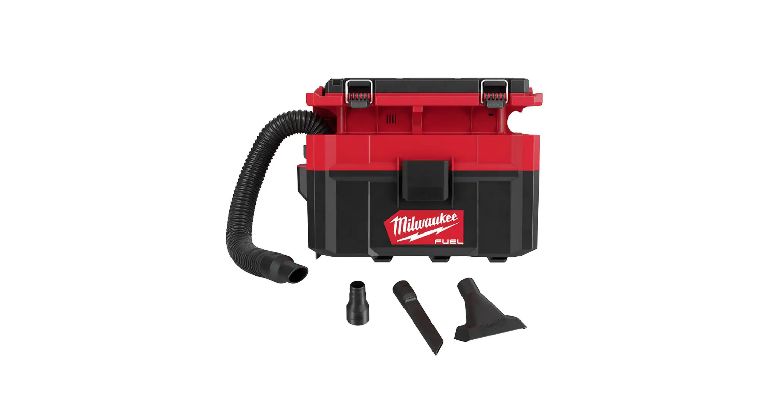 Milwaukee 0970-20 M18 FUEL PACKOUT 18-Volt Lithium-Ion Cordless 2.5 Gal. Wet/Dry Vacuum (Tool-Only)