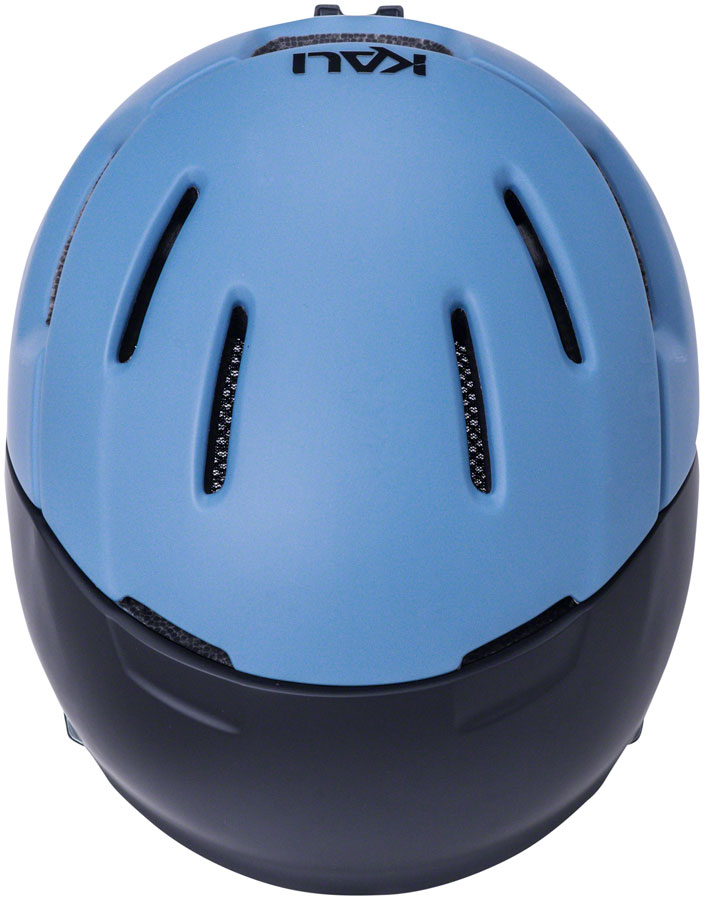 Kali Protectives City Helmet Eye Shield Solid Matte Thunder Blue/Black Large/XL