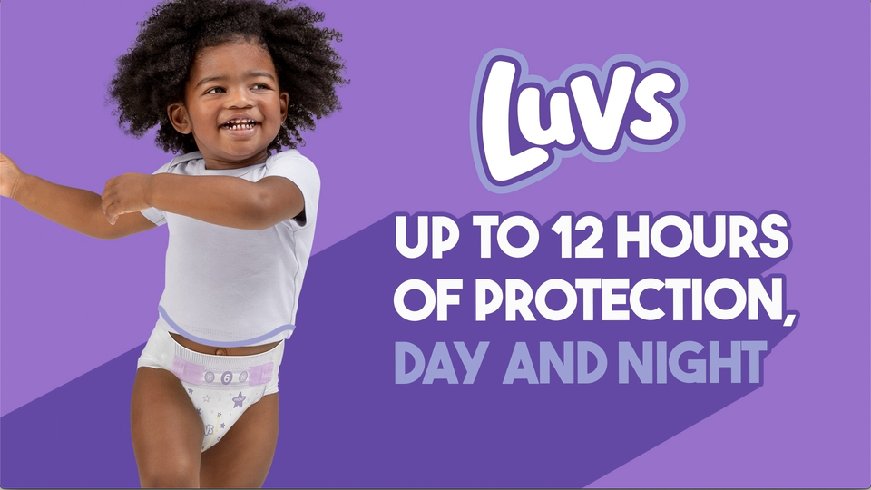 Luvs Diapers. Size 6. 144 Count