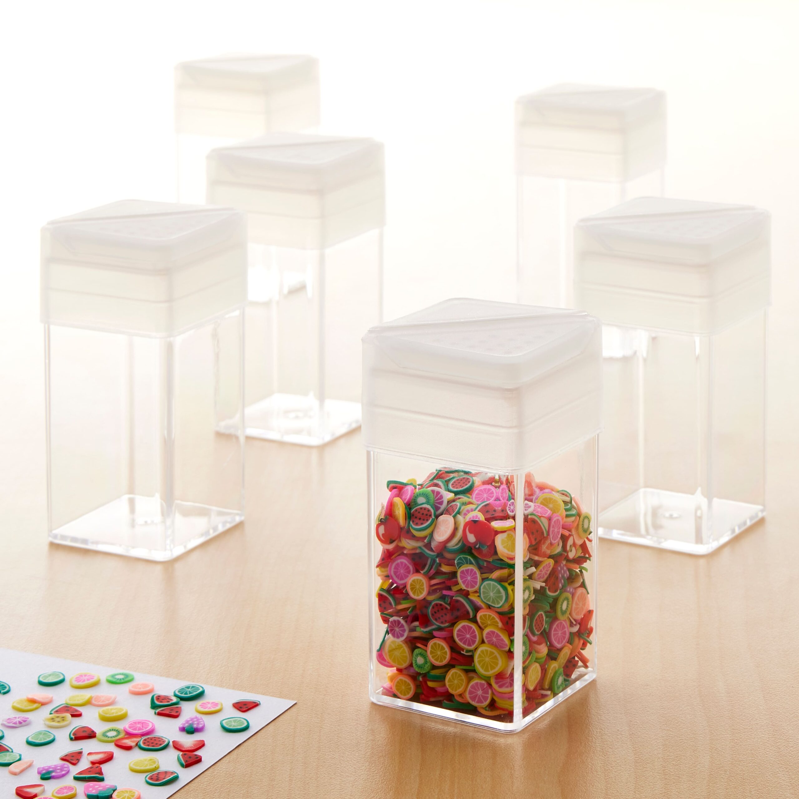12 Packs: 6 ct. (72 total) Plastic Storage Jars by Recollections