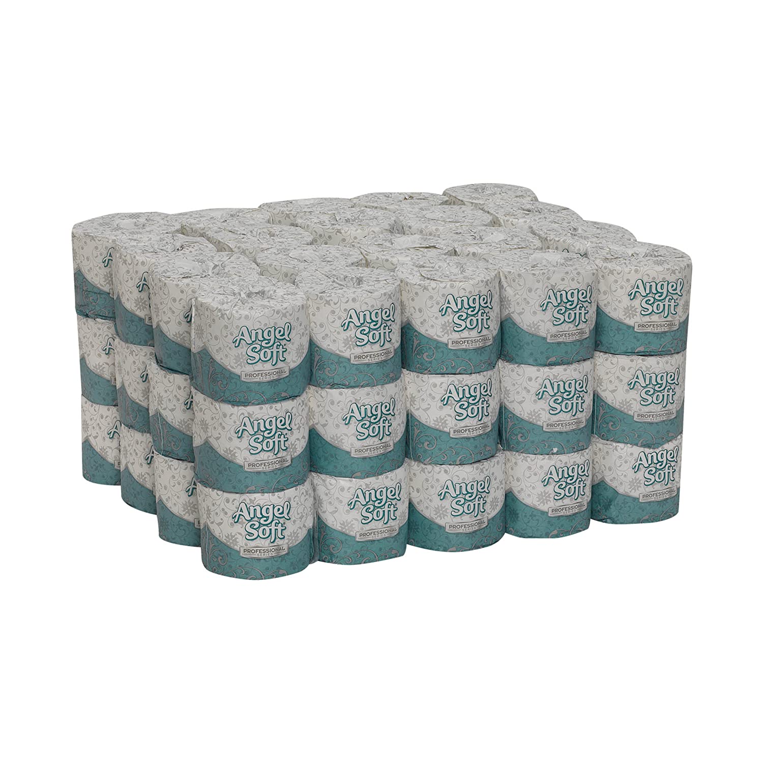 Georgia-Pacific Angel Soft Professional Series 2-Ply Embossed Toilet Paper. 16850. 450 Sheets Per Roll. 60 Rolls Per Case