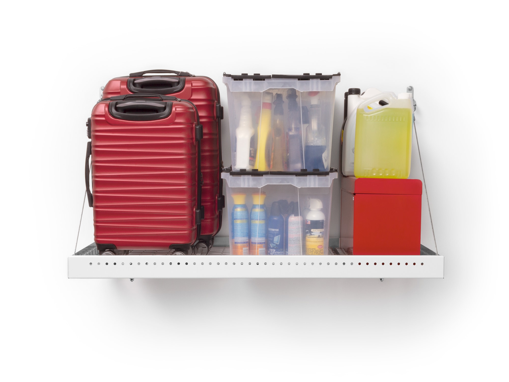 NewAge Products 40405 White Steel Shelf Kit 48-in L x 24-in D