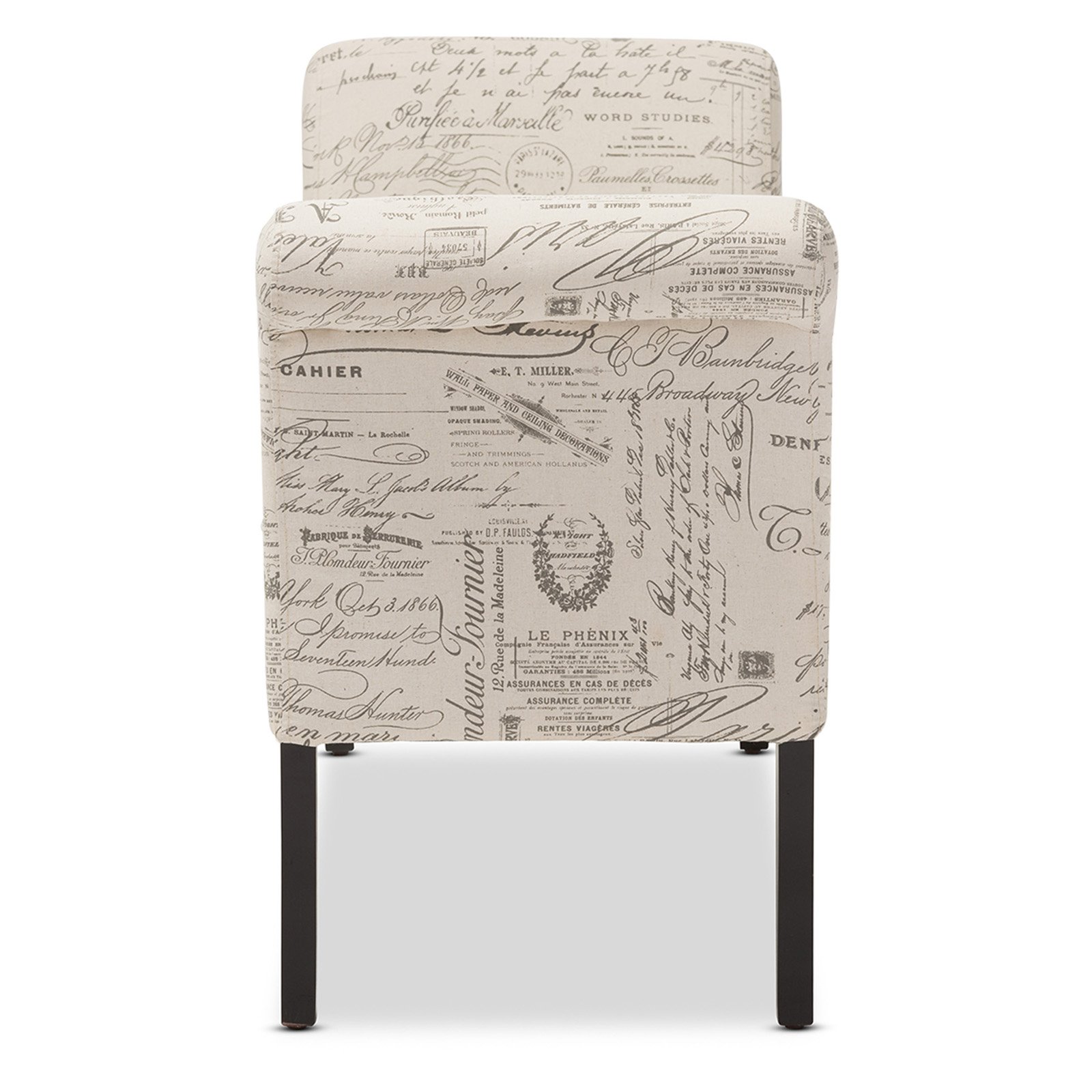 Baxton Studio Avignon Storage Ottoman Bench