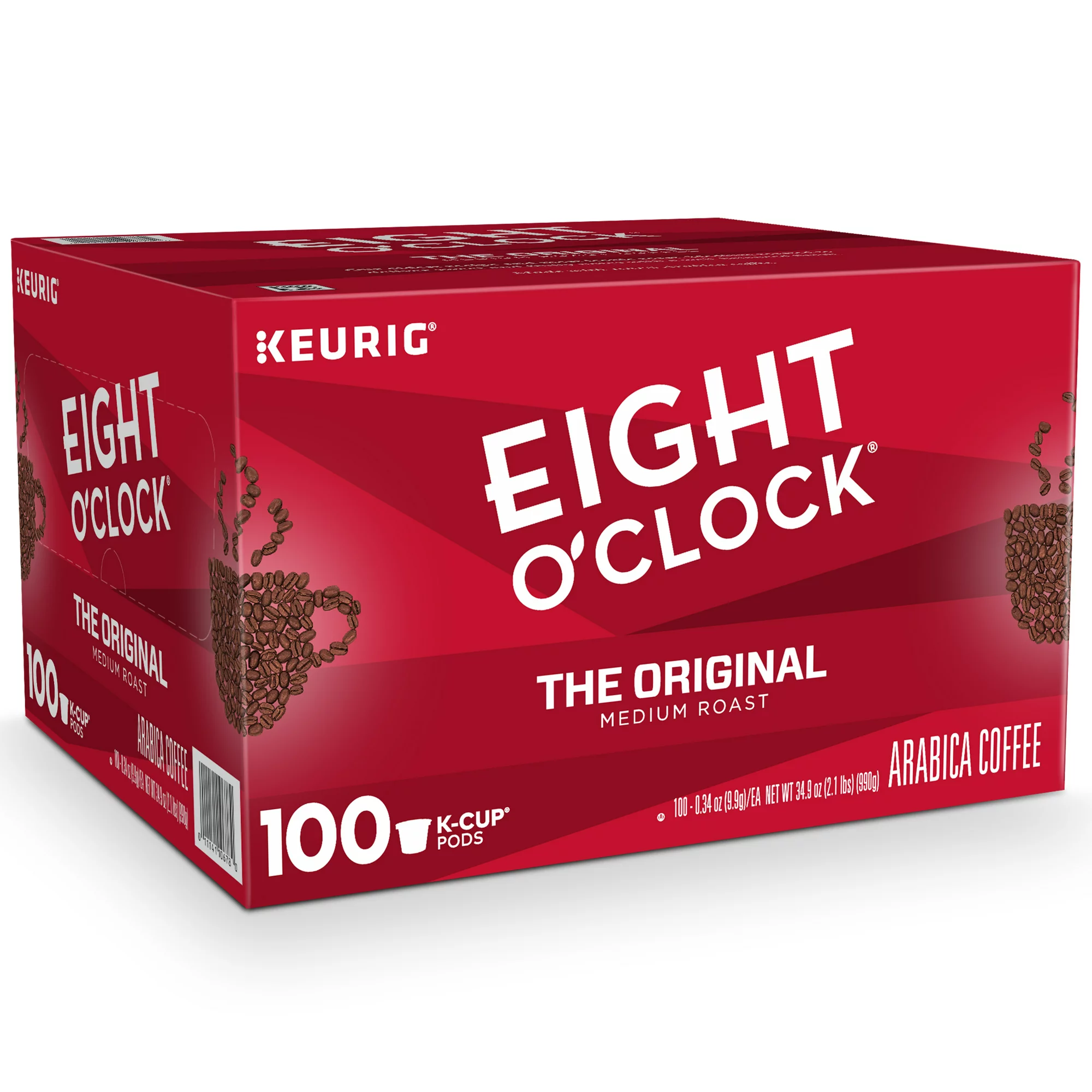 Eight O-Clock The Original Medium Roast K-Cup Coffee Pods 100 Ct.