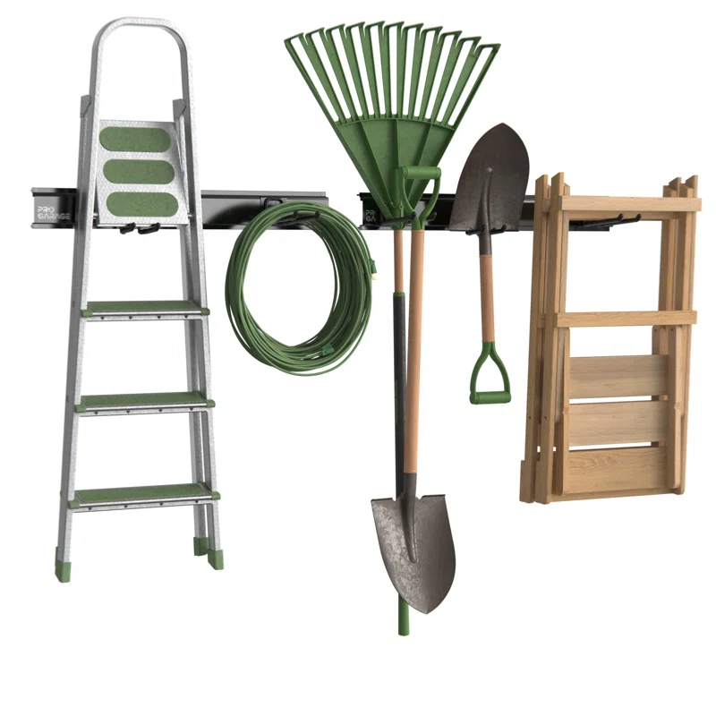 ClosetMaid ProGarage 32 in. L Garage Hanging Track Storage System (2-Pack)