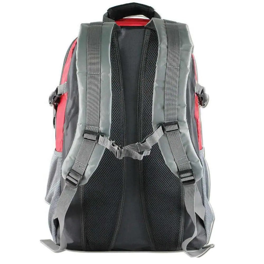 SolarGoPack Solar Backpack. 10k mAh battery. 7-Watt Solar Panel in Red