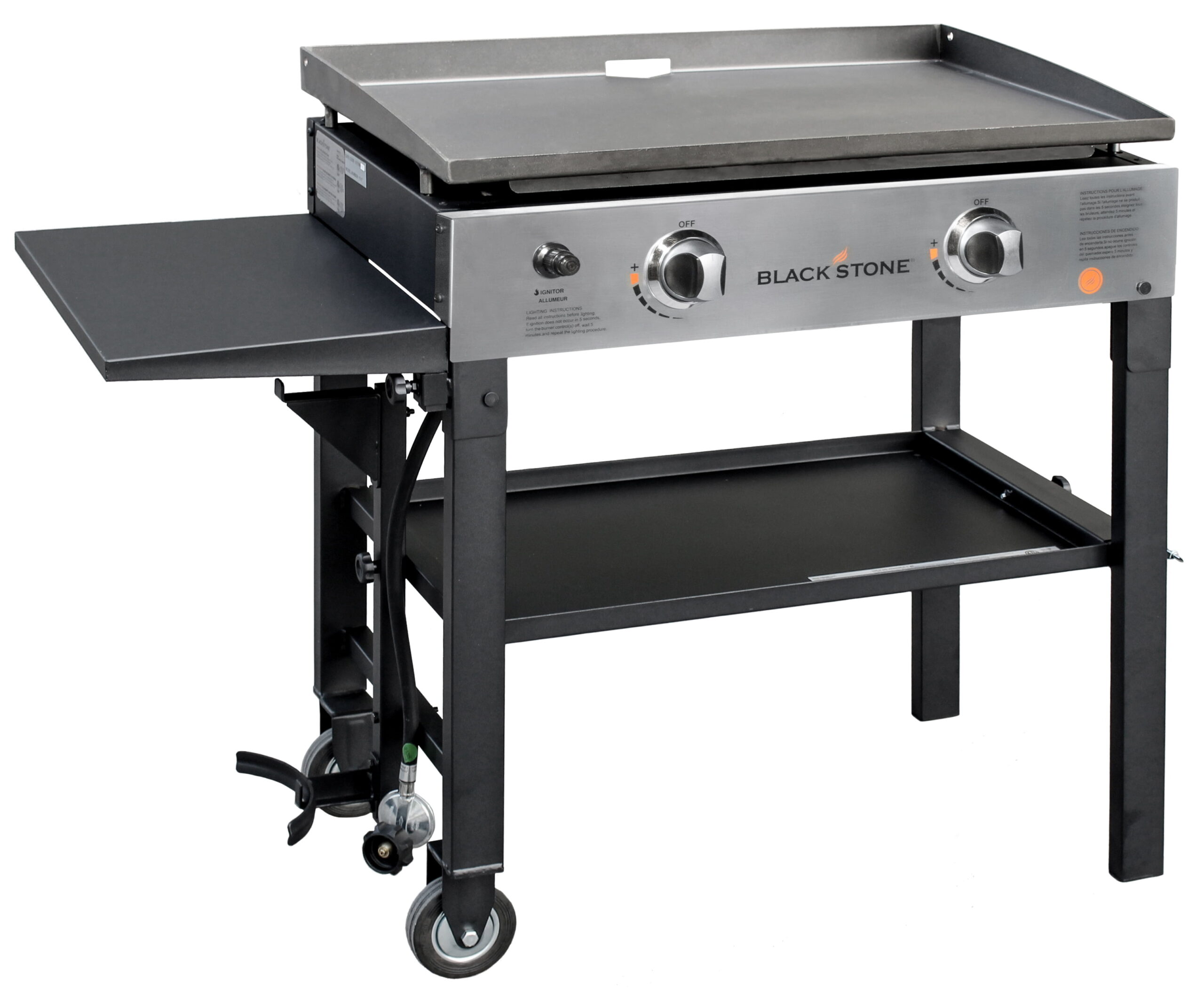 Blackstone 2-Burner 28″ Griddle Cooking Station with Stainless Steel