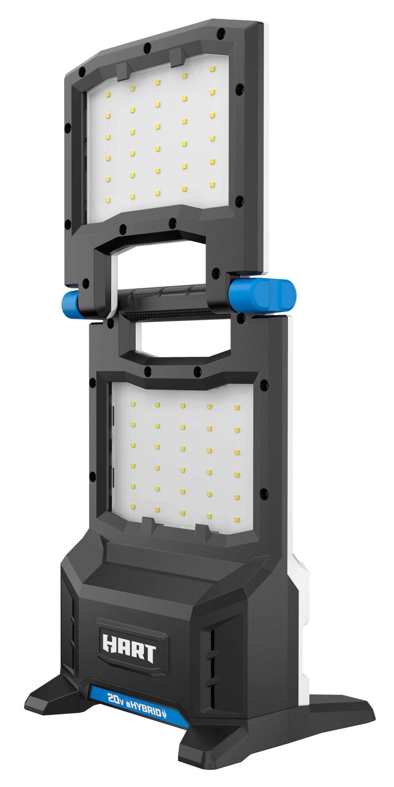 HART 20-Volt Hybrid LED Panel Light. 2.000 Lumens (Battery Not Included)
