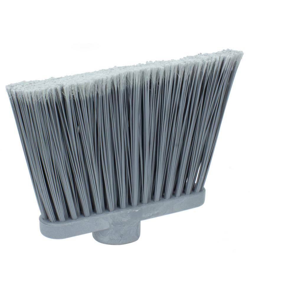 CFS Brands 36867EC23 Sparta 12 in. Gray Polypropylene Flagged Upright Broom Head (12-Pack)
