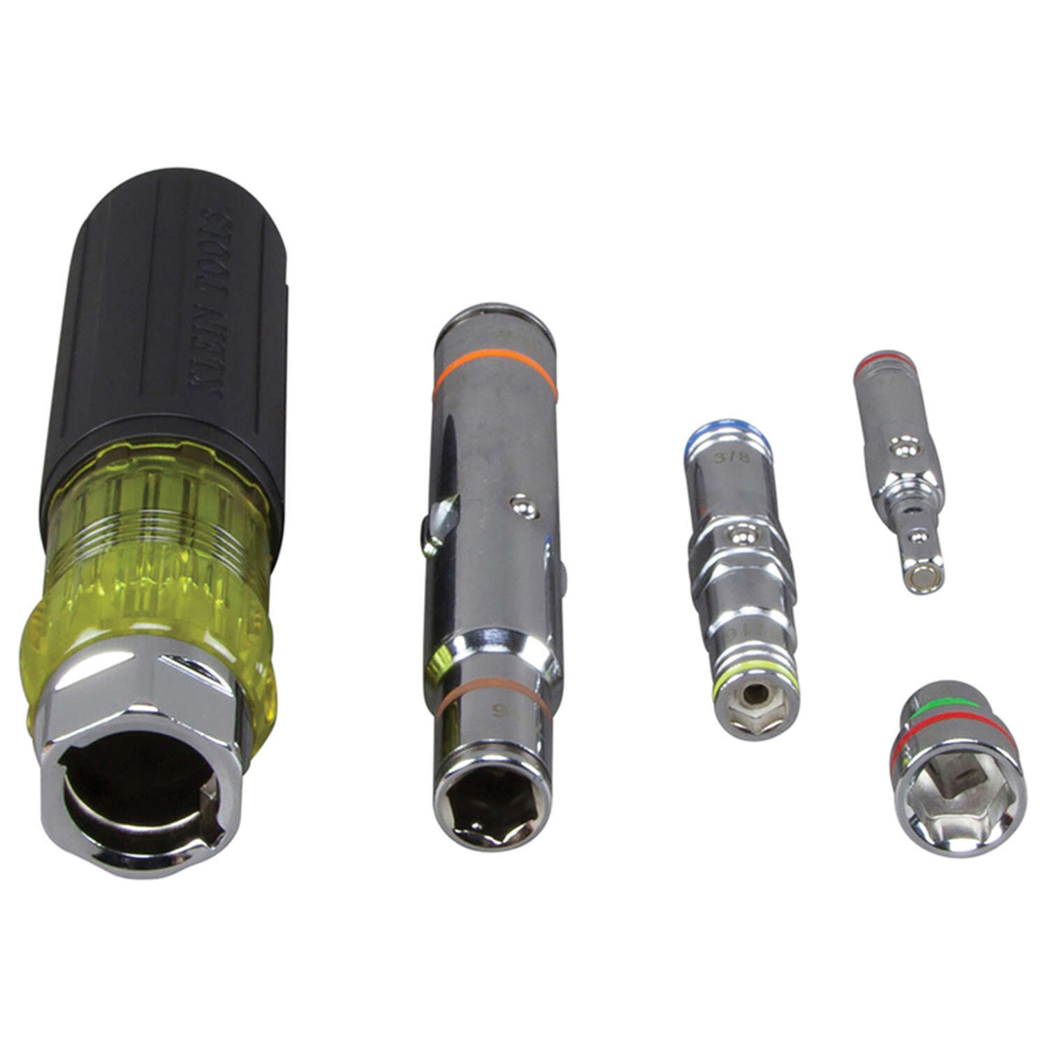 Klein Tools Hollow Shaft 7-in-1 Multi-Bit Nutdriver 9-1/2 in. L