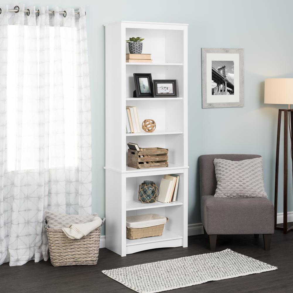 Prepac White Tall Bookcase
