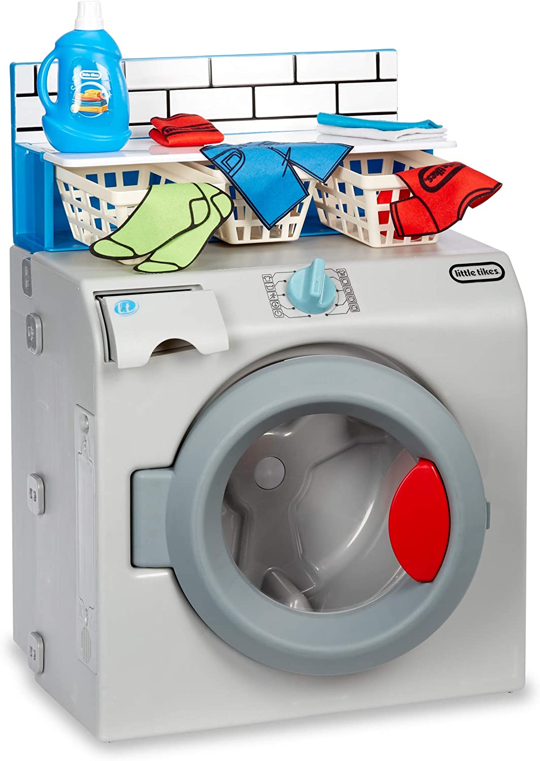 Little Tikes First Washer-Dryer - Realistic Pretend Play Appliance for Kids. Unique Toy. Ages 2+