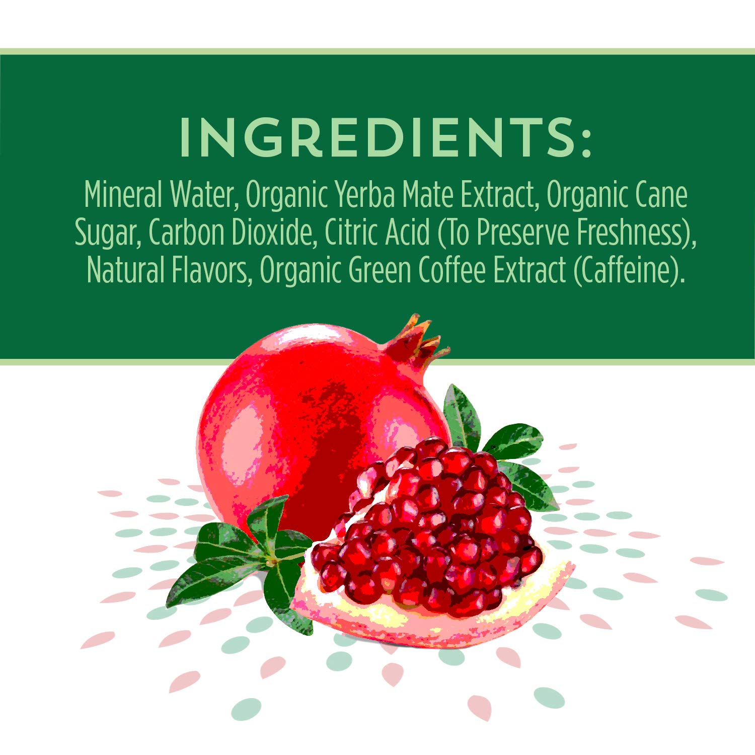 Perrier Energize Pomegranate Flavored Carbonated Energy Water. Pomegranate.11.15 Fluid Ounces