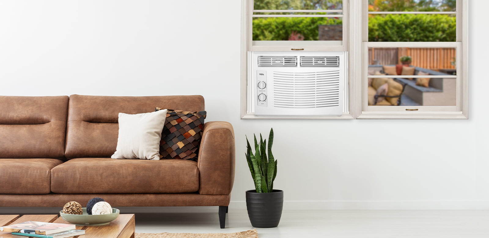 TCL 5.000 BTU White Mechanical Window Air Conditioner