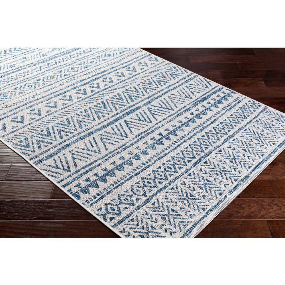 Artistic Weavers 7 ft. 10 in. x 10 ft. 2 in. Indoor/Outdoor Blue/White Area Rug