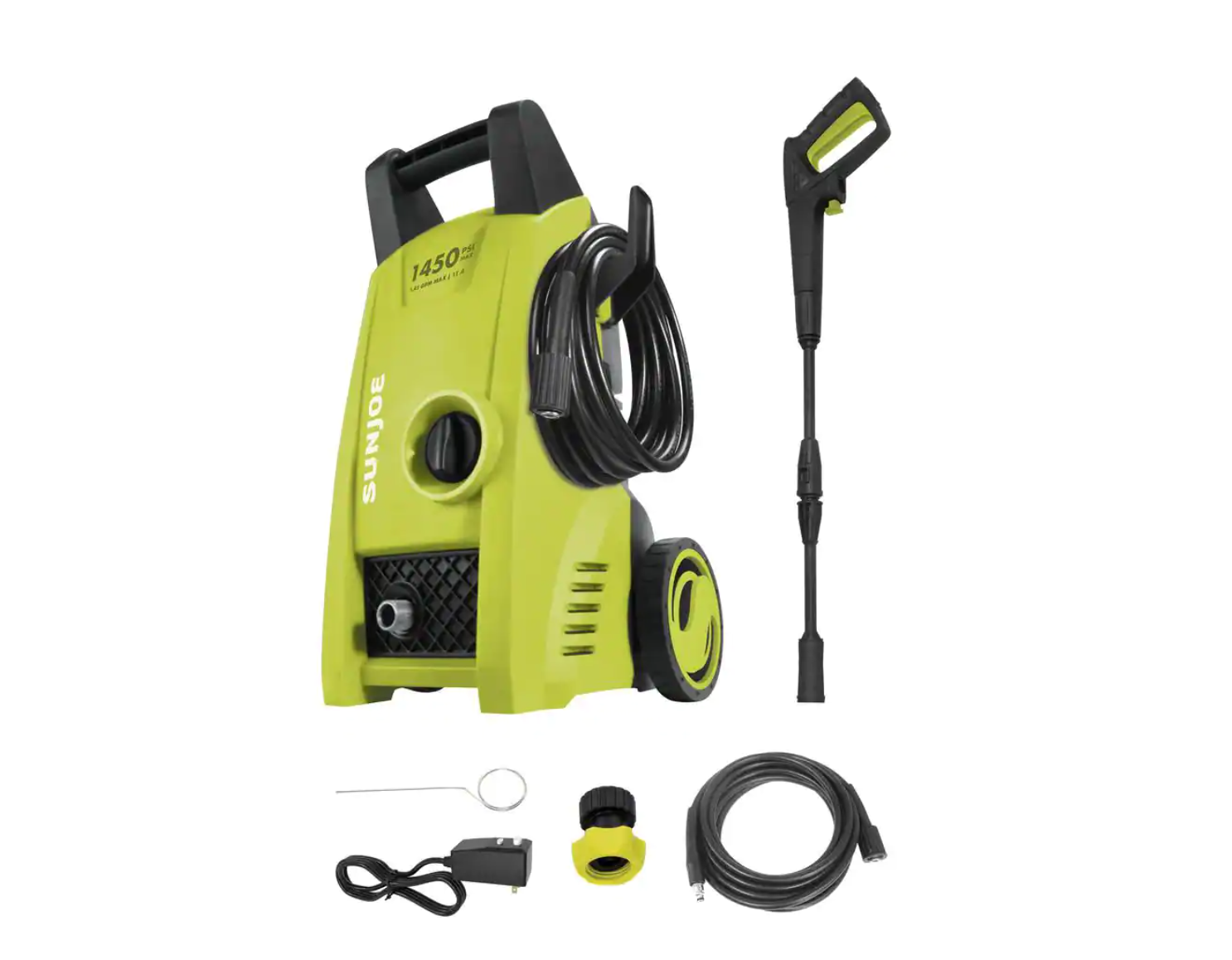 Sun Joe SPX1000 1450 PSI 1.45 GPM 11.5 Amp Electric Pressure Washer
