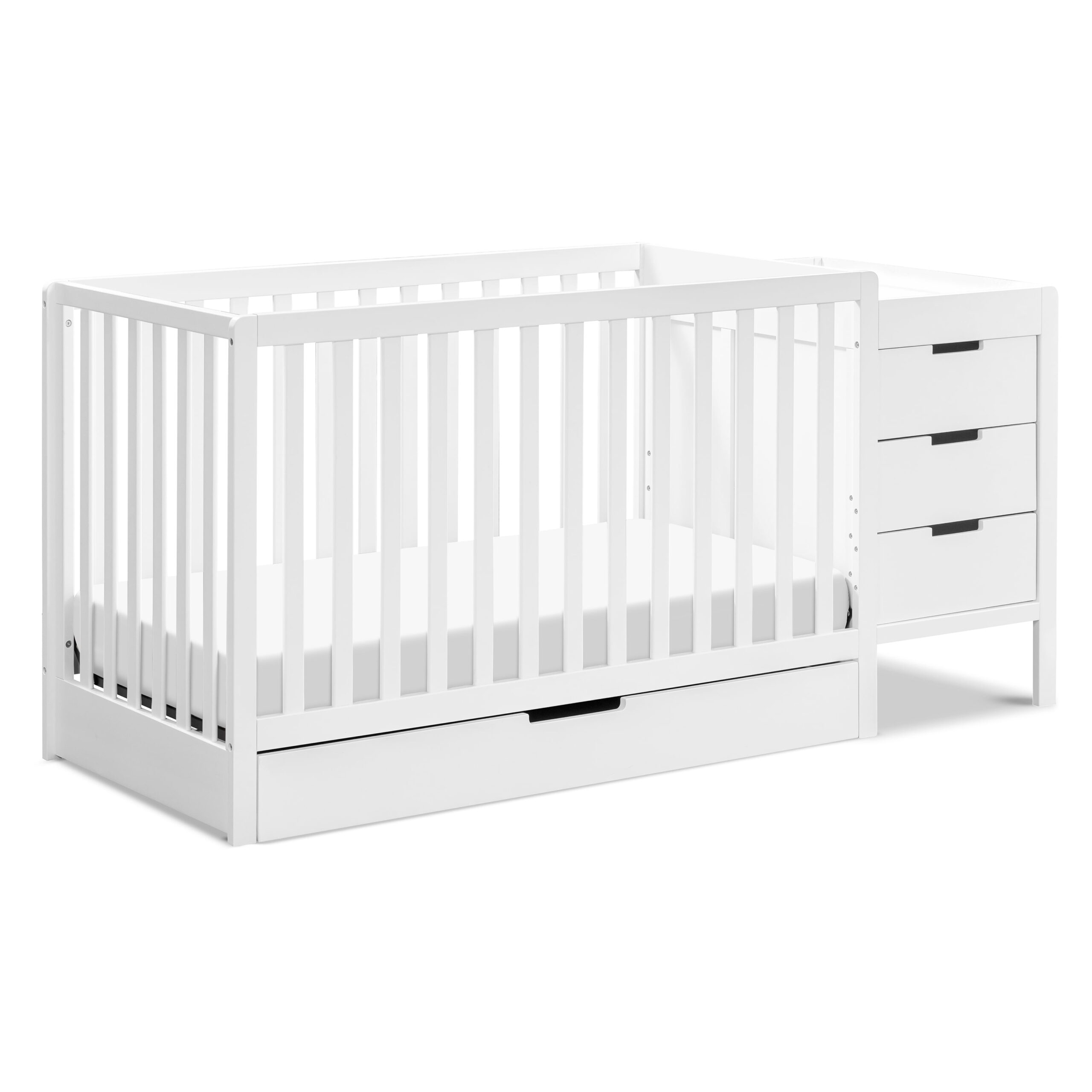 Carter-s by DaVinci Colby 4-in-1 Convertible Crib & Changer Combo in White