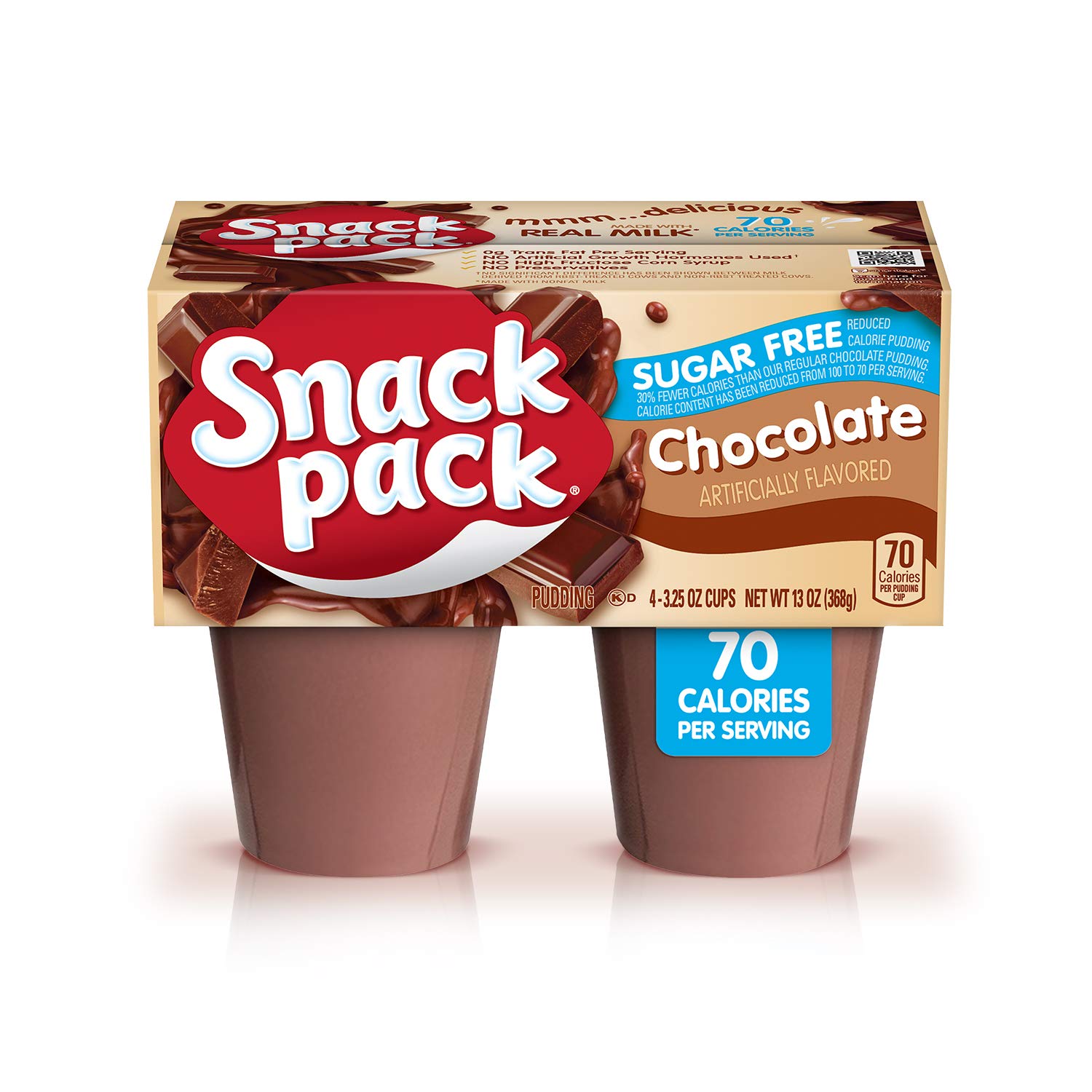 Snack Pack Pudding Cups. 4 Count. 12 Pack